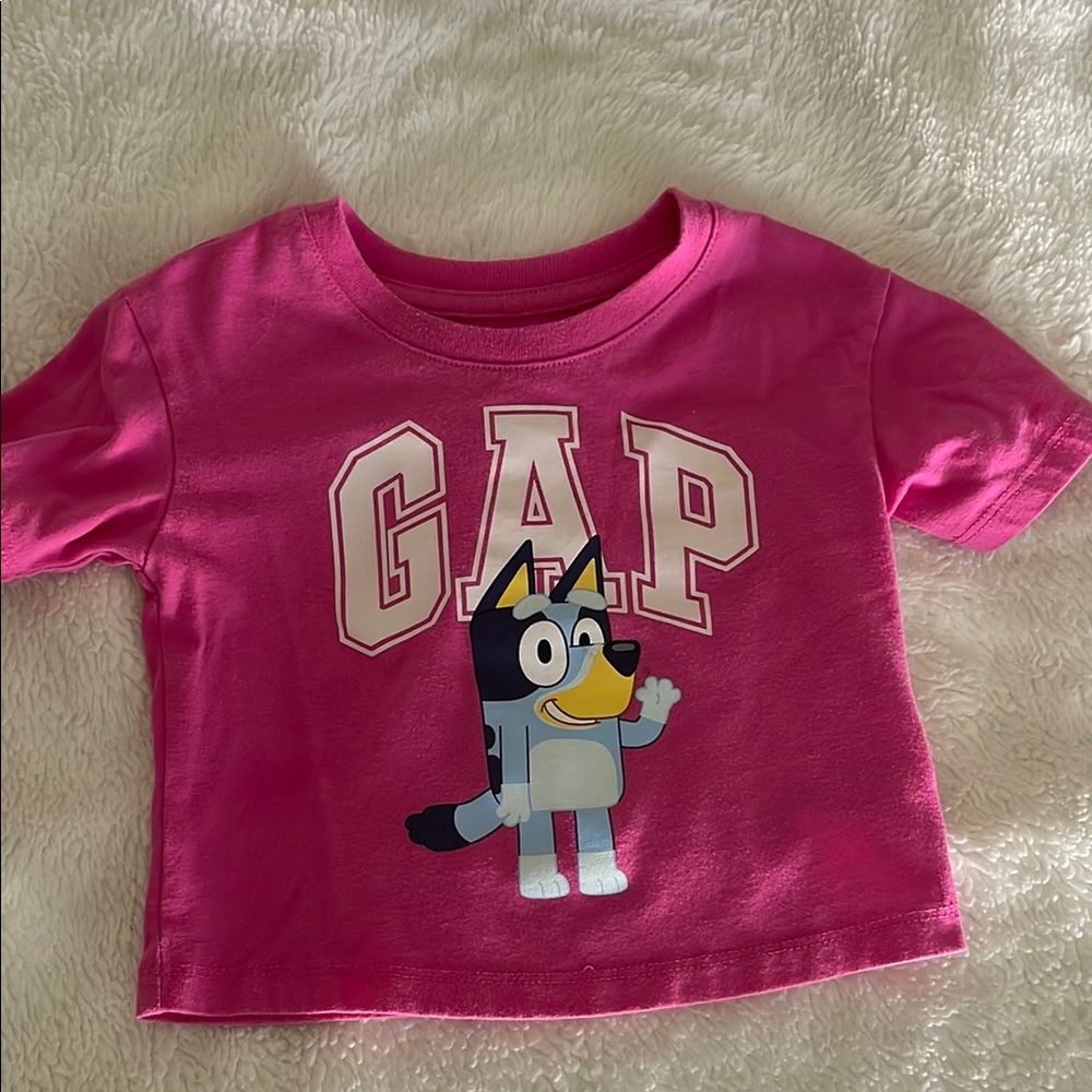 GAP Bluey Kids Pink Graphic T-Shirt